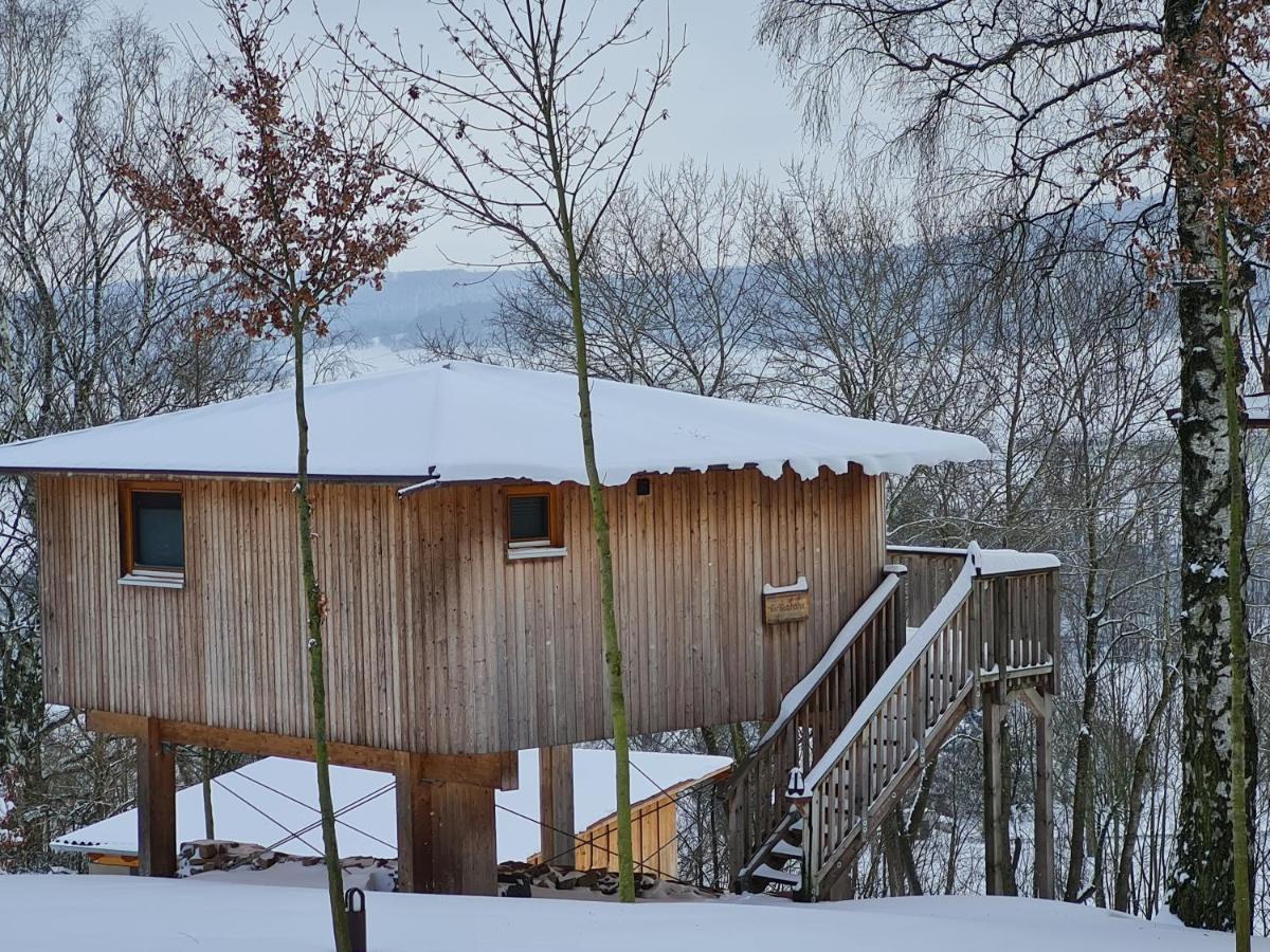 Hotel Waldquelle - Baumhaushotel Aerzen Esterno foto